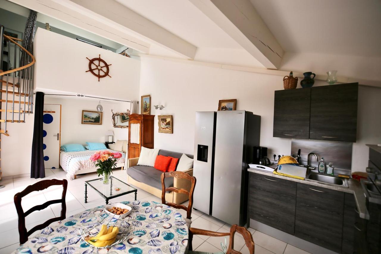 Duplex Vue Mer Plage De Saint-Clair Ле-Лаванду Экстерьер фото